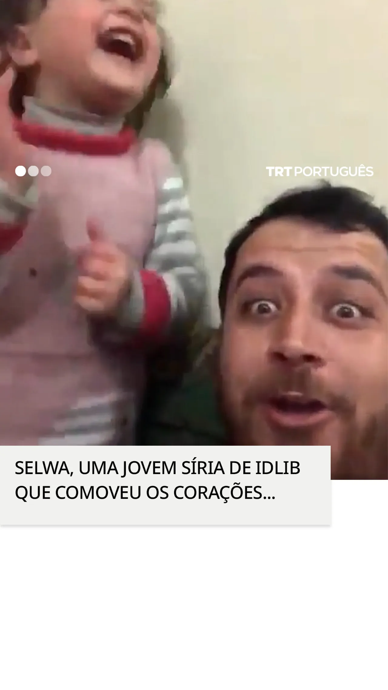 Selwa, uma menina síria de Idlib que comoveu o mundo